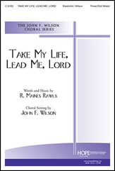 Take My Life Lead Me Lord SAB choral sheet music cover